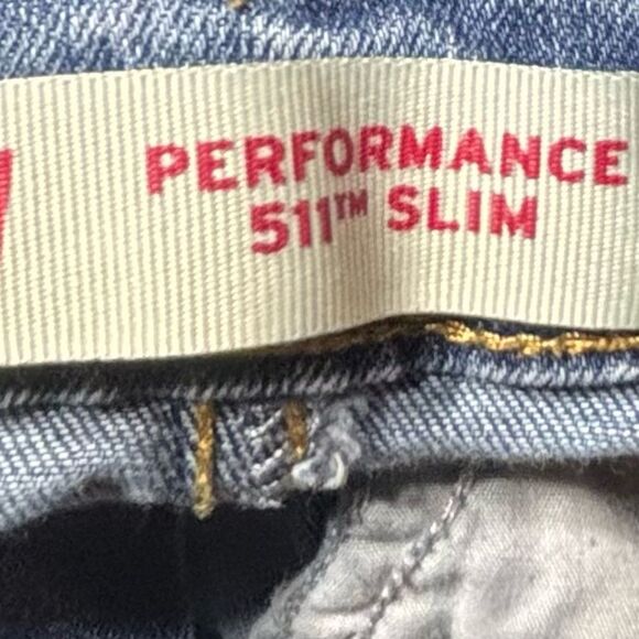 Levi’s Performance 511 Slim 5 Pocket Jeans Size 16 EPC - Picture 6 of 6